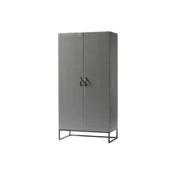 WOOOD Morris Kast - Grenen - Leem - 195x100x53