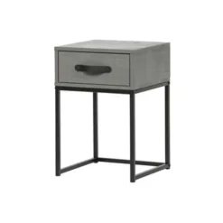 WOOOD Morris Nachtkast - Grenen - Leem - 52x35x35