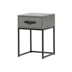 WOOOD Morris Nachtkast - Grenen - Leem - 52x35x35