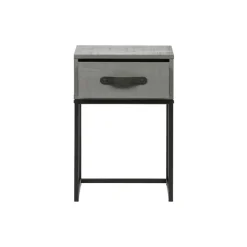 WOOOD Morris Nachtkast - Grenen - Leem - 52x35x35