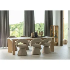 WOOOD Norbert Vaas - Handgevormd - Glas - Bruin - 26x25x8