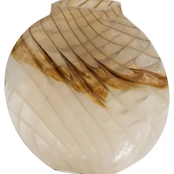 WOOOD Norbert Vaas - Handgevormd - Glas - Bruin - 26x25x8