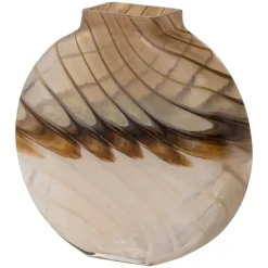 WOOOD Norbert Vaas - Handgevormd - Glas - Bruin - 26x25x8