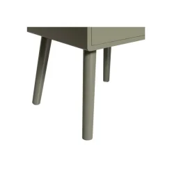 WOOOD Ozzy Nachtkastje Hout Warm Groen 53x36x30