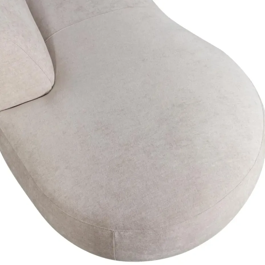 WOOOD Polly Bank Links- Polyester - Zand - 71x353x150/245