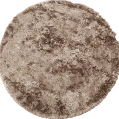 WOOOD Praline Vloerkleed - Nougat - 1x200x200