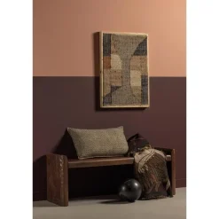 WOOOD Prop Bankje - Hout - Warm Bruin - 40x120x45