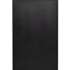 WOOOD Sabine 3-Vaks Schoenenkast - Metaal - Zwart - 103x66x16