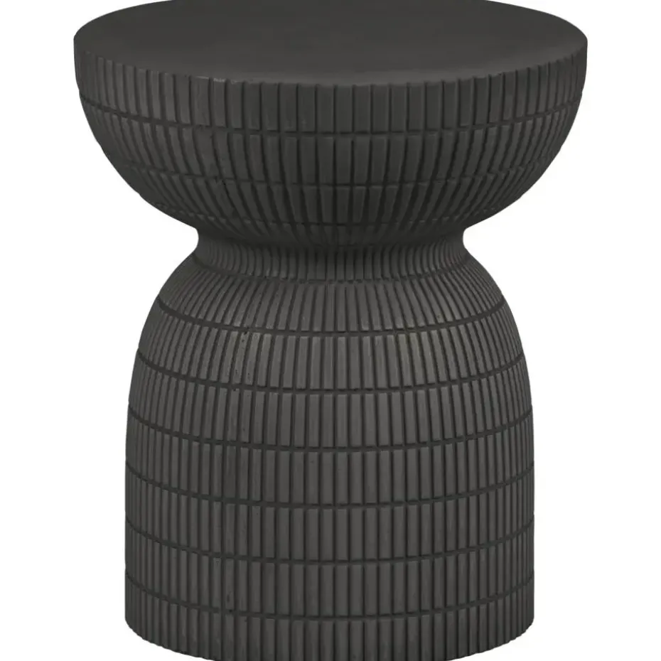 WOOOD Samson Bijzettafel - Fiber Clay - Coffee - 44x37x37