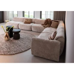 WOOOD Samson Bijzettafel - Fiber Clay - Coffee - 44x37x37