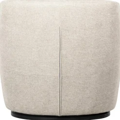 WOOOD Serra Draaifauteuil - Polyester - Off White - 68x70x77