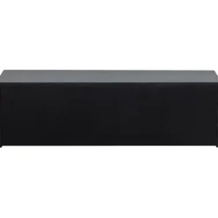 WOOOD Silke Kistbank Met Lades - Grenen - Diepzwart - 36x120x50