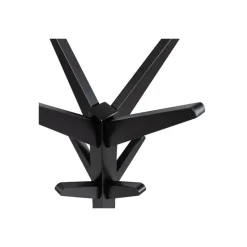 WOOOD Studio Staande Kapstok - Berken - Zwart - 178x45x45