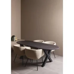 WOOOD Tablo Alkmaar Poot 1 Stuks - Metaal - Zwart - 72x79x10