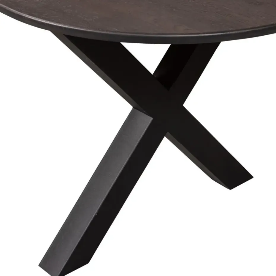 WOOOD Tablo Alkmaar Poot 1 Stuks - Metaal - Zwart - 72x79x10