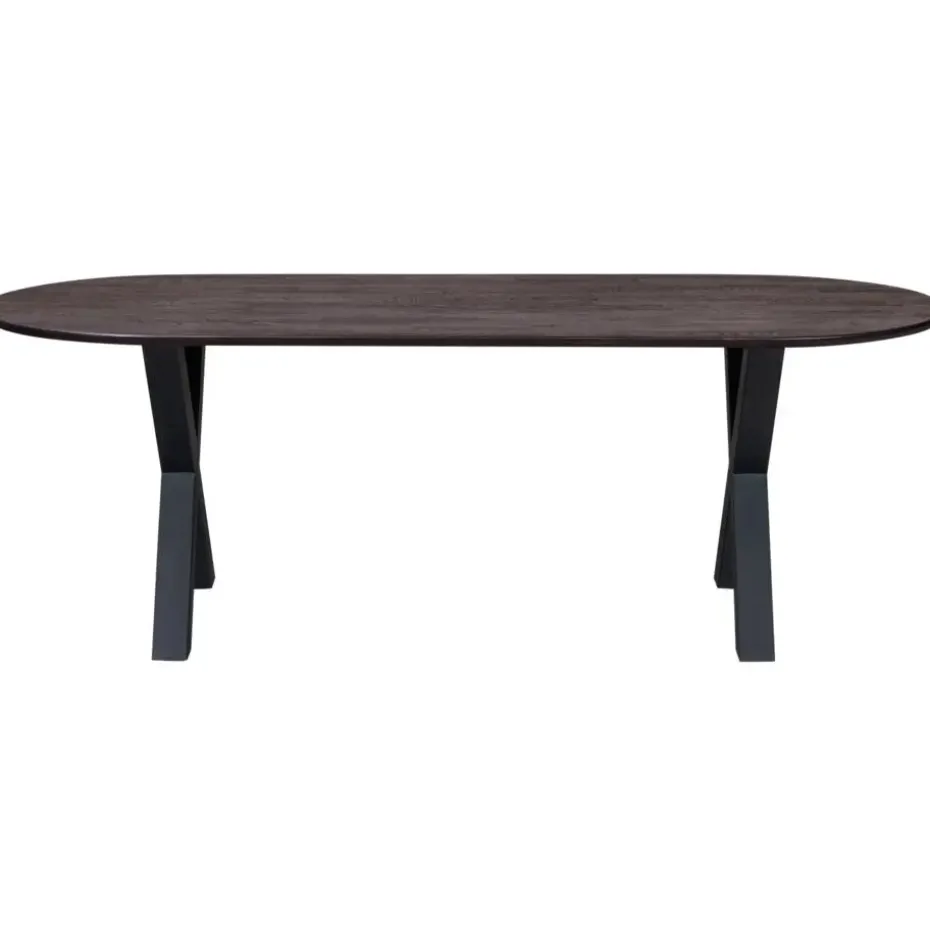 WOOOD Tablo Alkmaar Poot 1 Stuks - Metaal - Zwart - 72x79x10