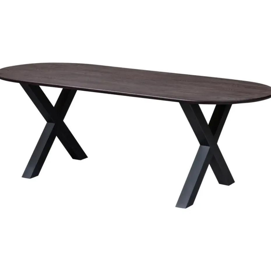 WOOOD Tablo Alkmaar Poot 1 Stuks - Metaal - Zwart - 72x79x10