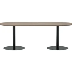 WOOOD Tablo Ronde Poot - Metaal - Zwart - 73x64x64