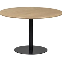 WOOOD Tablo Ronde Poot - Metaal - Zwart - 73x64x64