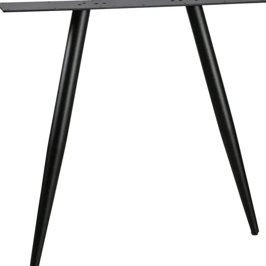 WOOOD Tablo 2-Standen Poot Conisch 1 Stuks - Metaal - Zwart - 72x79x10