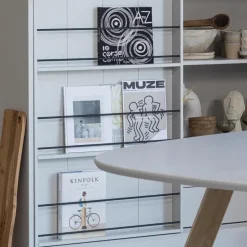 WOOOD Tablo 3-Standen Poot Vierkant Kd - Eiken - set van 2 - 79x72x10