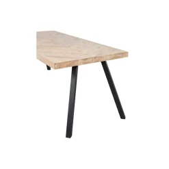 WOOOD Tablo Tafel Visgraat met 2-standen Poot - Mango - 75x180x90