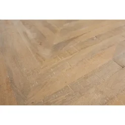 WOOOD Tablo Tafel Visgraat met 2-standen Poot - Mango - 75x180x90