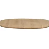 WOOOD Tablo Tafelblad - Eiken - Naturel - 2,2x130x130
