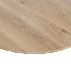 WOOOD Tablo Tafelblad - Eiken - Naturel - 2,2x130x130