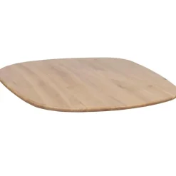 WOOOD Tablo Tafelblad - Eiken - Naturel - 2,2x130x130