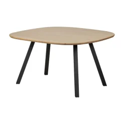 WOOOD Tablo Tafelblad - Eiken - Naturel - 2,2x130x130