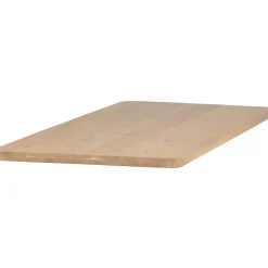 WOOOD Tablo Tafelblad Curved - Eiken - Naturel - 5x199x88