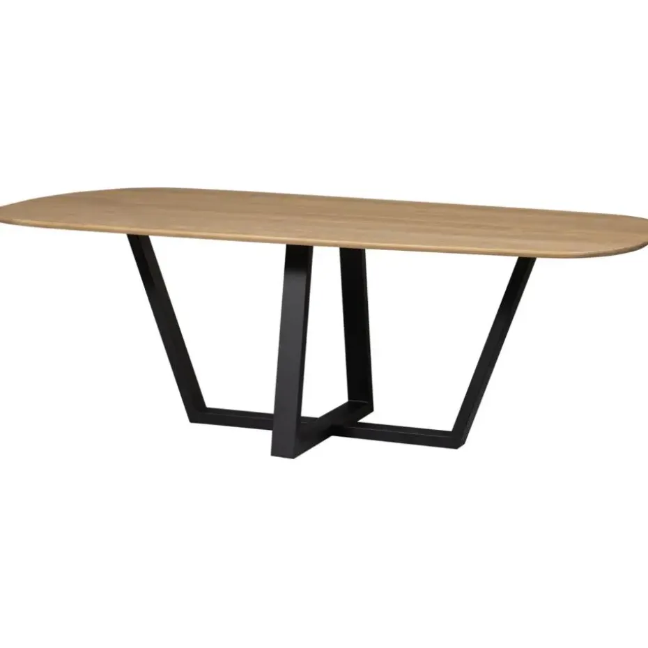 WOOOD Tablo Tafelpoot - Metaal - Zwart - 73x147x71