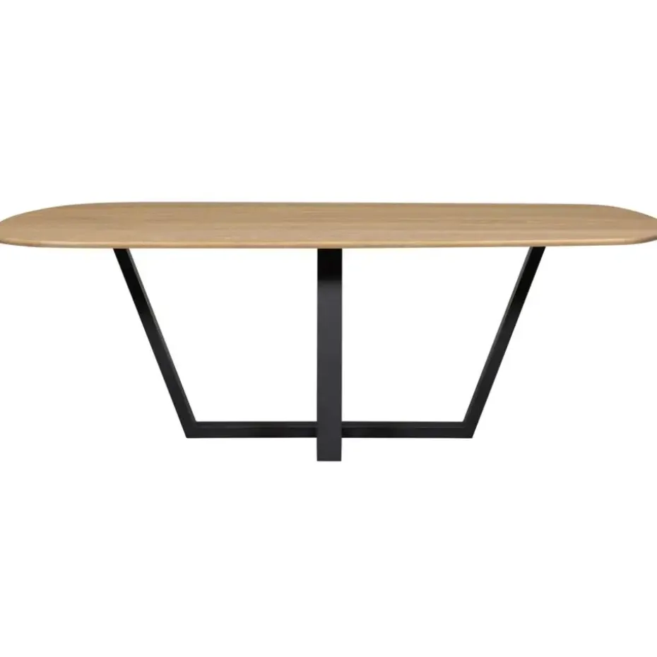 WOOOD Tablo Tafelpoot - Metaal - Zwart - 73x147x71