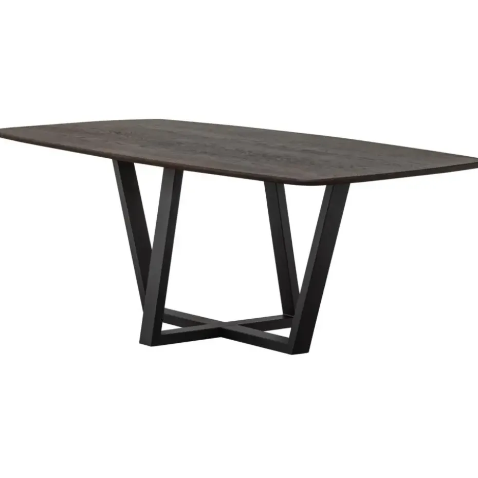 WOOOD Tablo Tafelpoot - Metaal - Zwart - 73x147x71