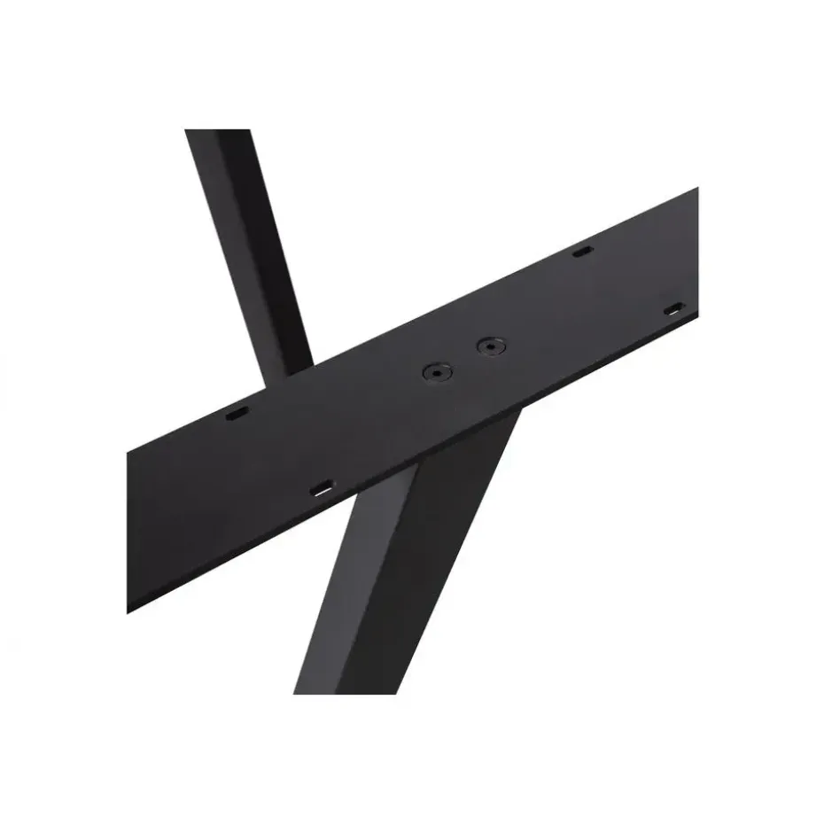 WOOOD Tablo Tafelpoot - Metaal - Zwart - 73x147x71