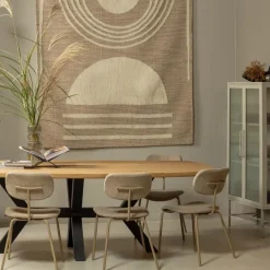 WOOOD Tablo Tafelpoot - Metaal - Zwart - 75x79x71