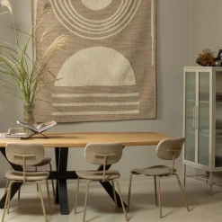 WOOOD Tablo Tafelpoot - Metaal - Zwart - 75x79x71