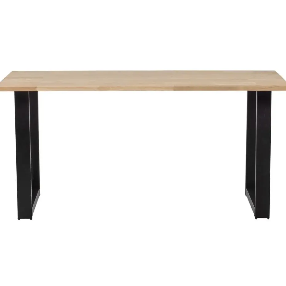 WOOOD Tablo U-Poot/Maastricht 1 Stuk - Metaal - Zwart - 72x79x10