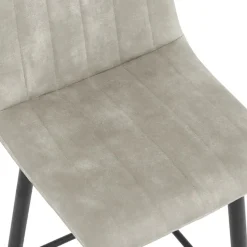 2x Barkruk Jax - Velvet Taupe (Set van 2)