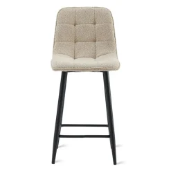 2x Barkruk Yerevan - Bouclé Taupe