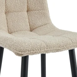 2x Barkruk Yerevan - Bouclé Taupe