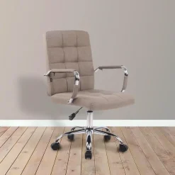 Xairo Milaan - Bureaustoel - Stof - Taupe