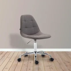 Xairo Rome - Bureaustoel - Stof - Donkergrijs