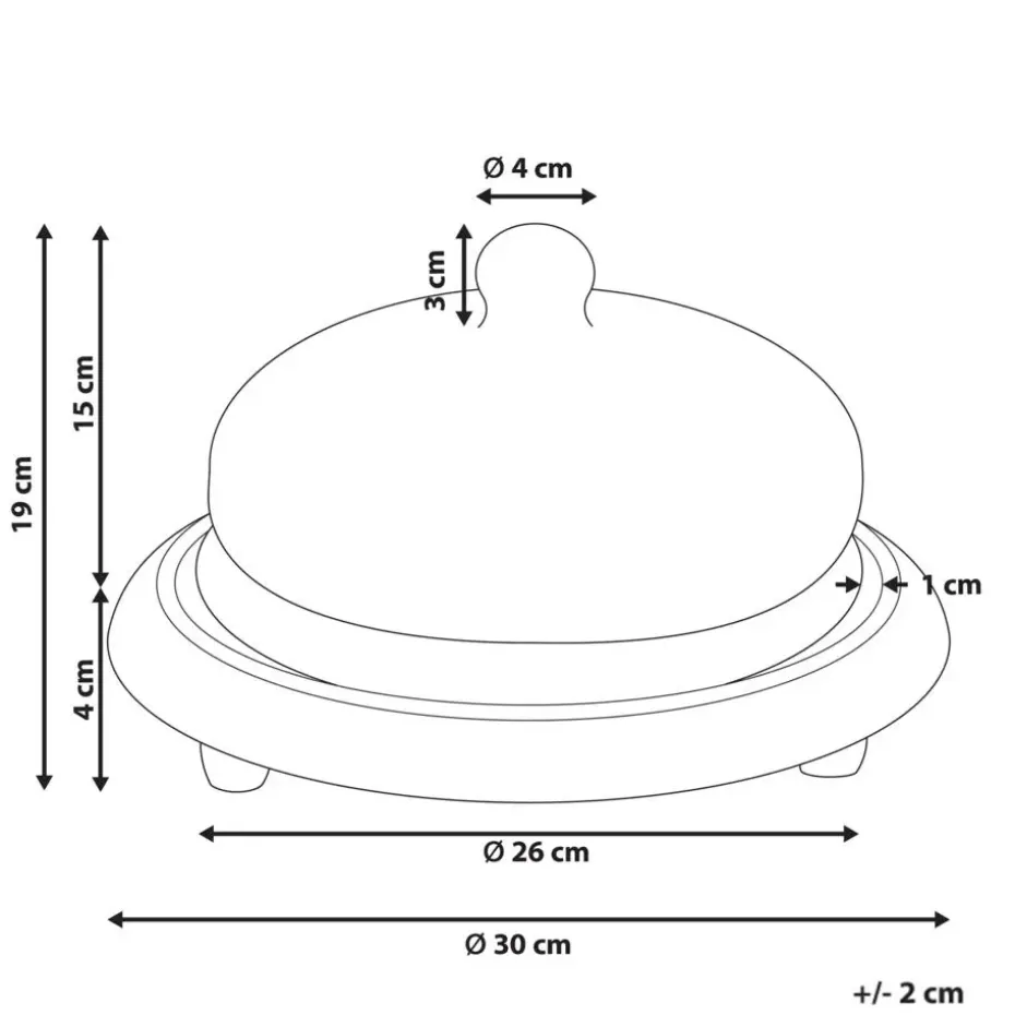 ZAGAZIG - Gebakstandaard - Lichtbruin - Mangohout