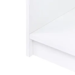 ZEHNA - Boekenkast 3 planken - Wit - 40 x 40 cm - Vezelplaat