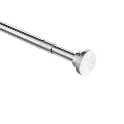 Zelf Opspannende Gordijnroede voor Gordijn - Zilver