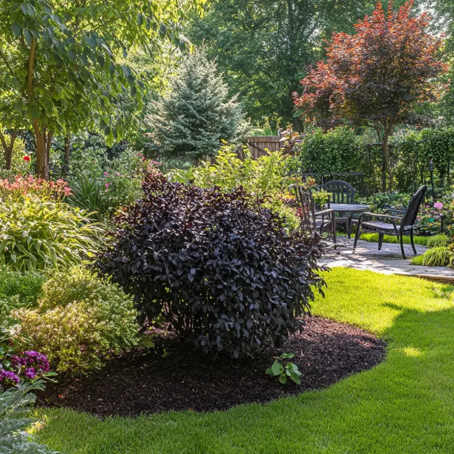 Zwarte vlier - Set van 2 - Sambucus nigra 'Black Lace' - Hoogte 25-40cm - ⌀17cm