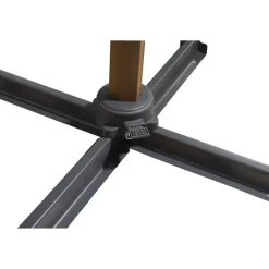 Zweefparasol Nancy - taupe - 300x300 cm