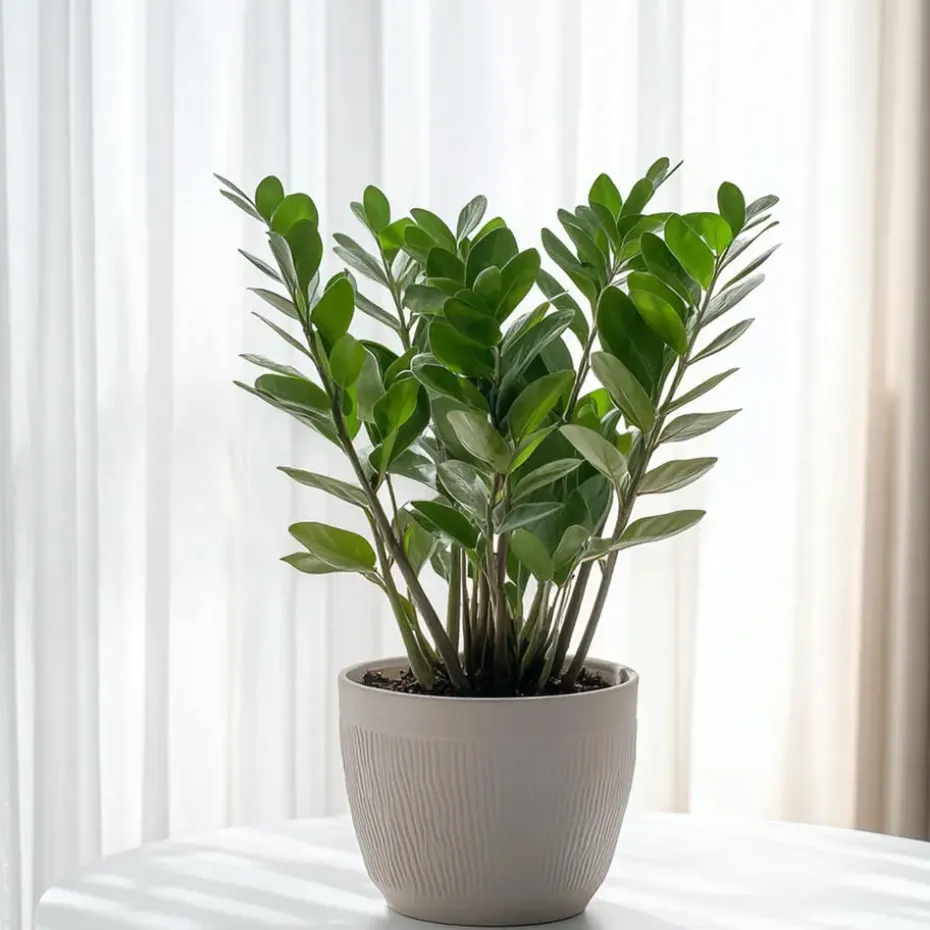 ZZ-plant - Zamioculcas Zamiifolia - Hoogte 55-65cm - ⌀17cm